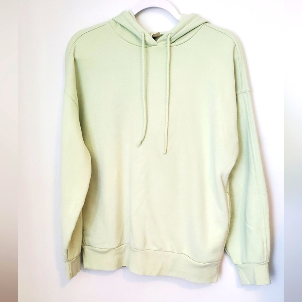 Super Soft Light Green Sweater Hoodie